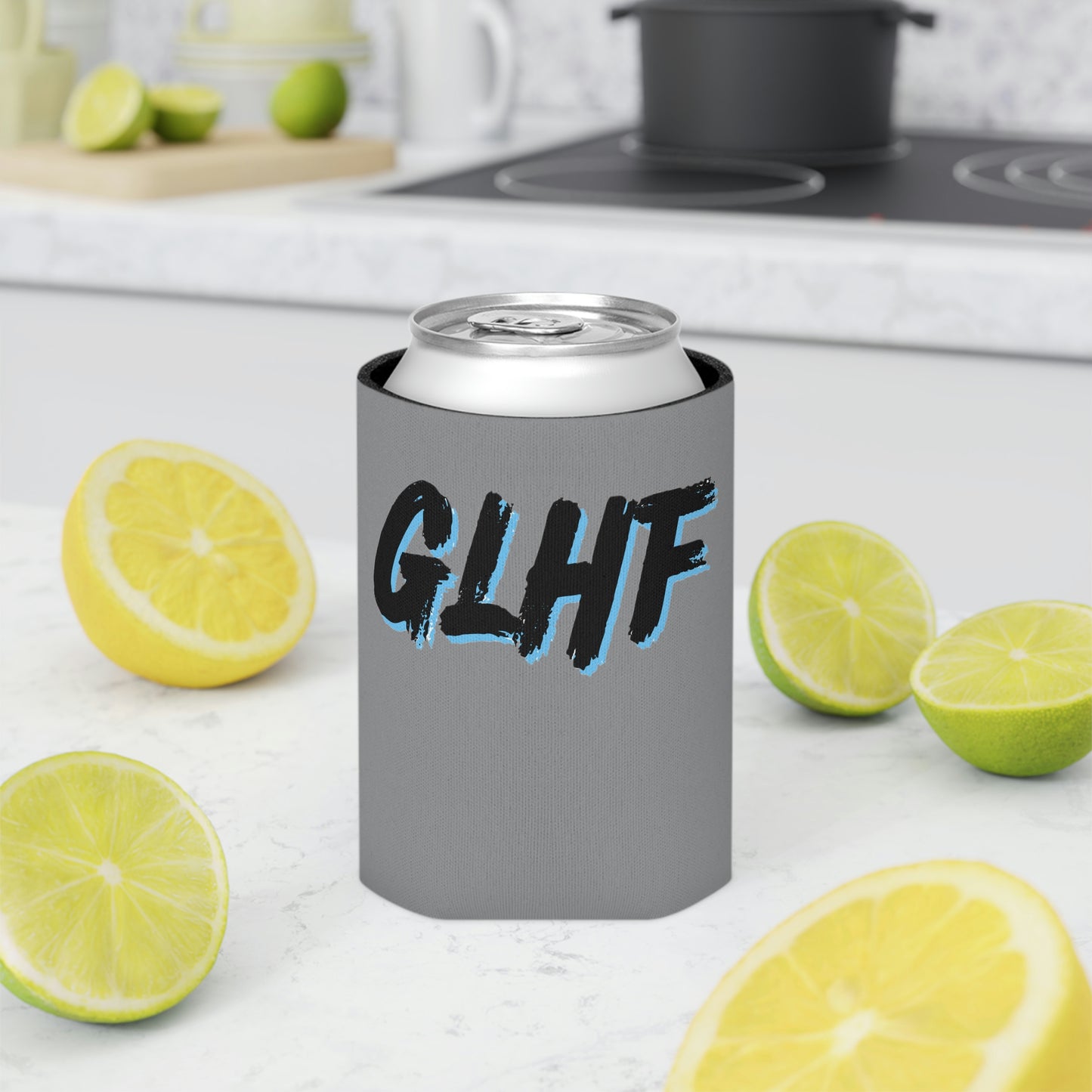 BLUE GLHF Can Cooler