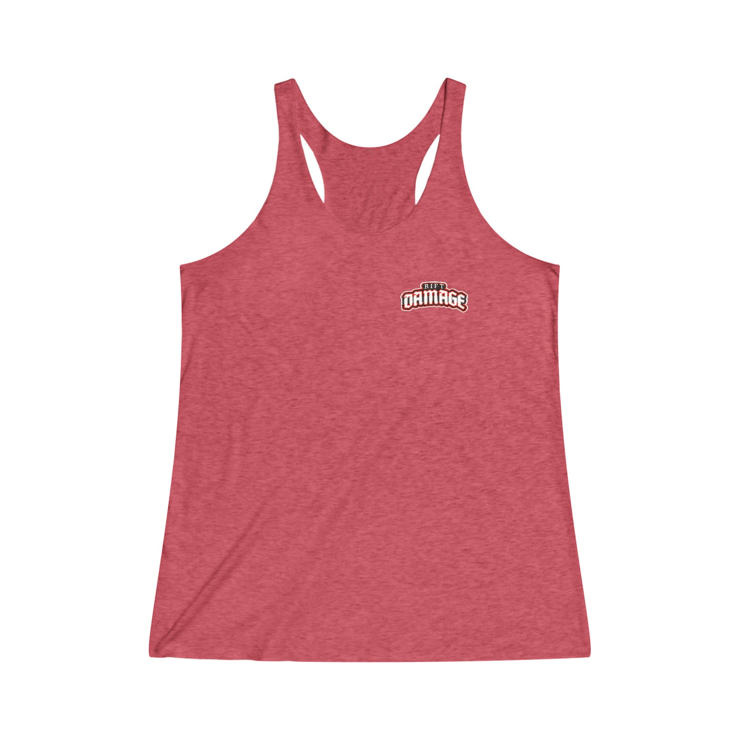Rift Damage Women's Tri-Blend Racerback Tank