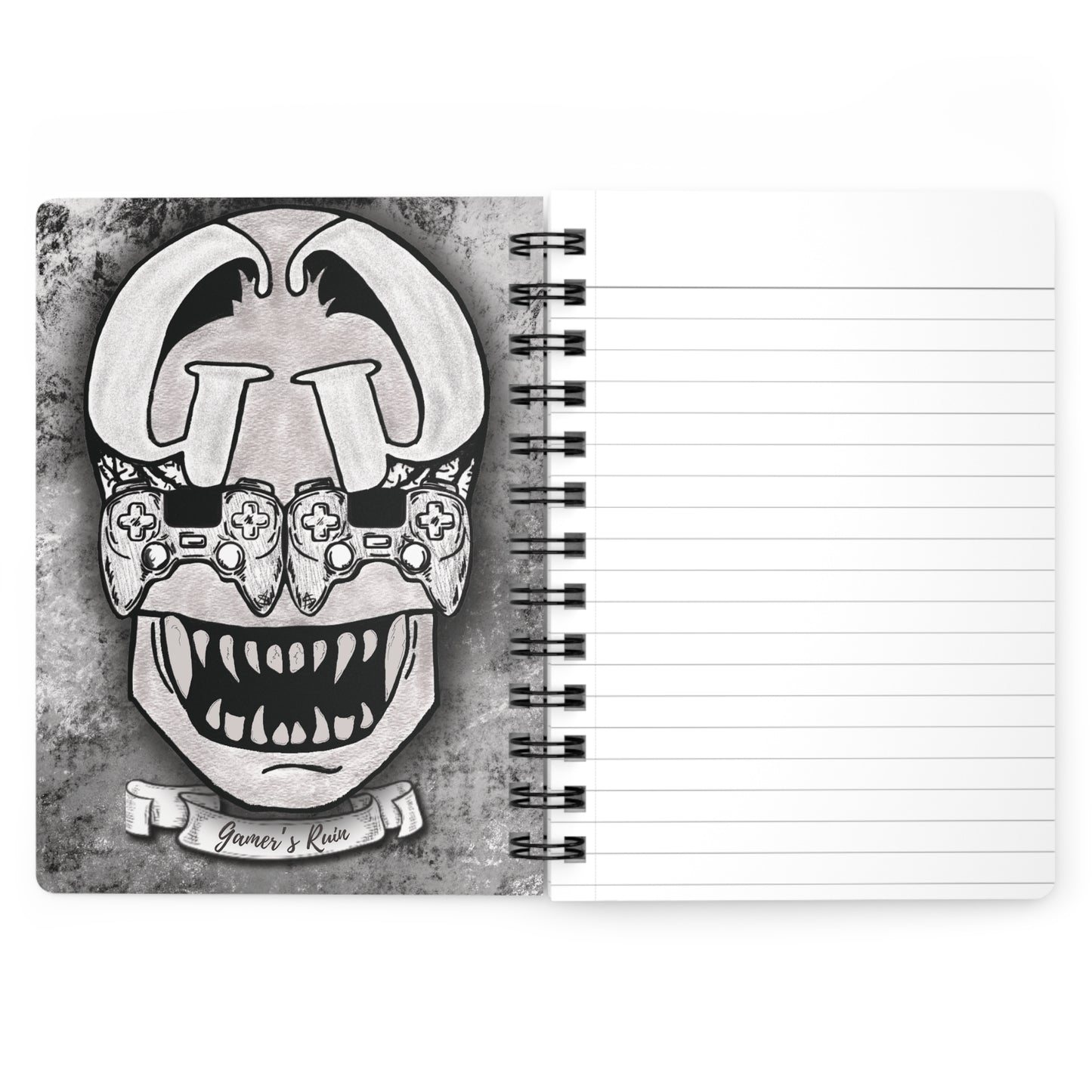 Gamer's Ruin Spiral Bound Journal
