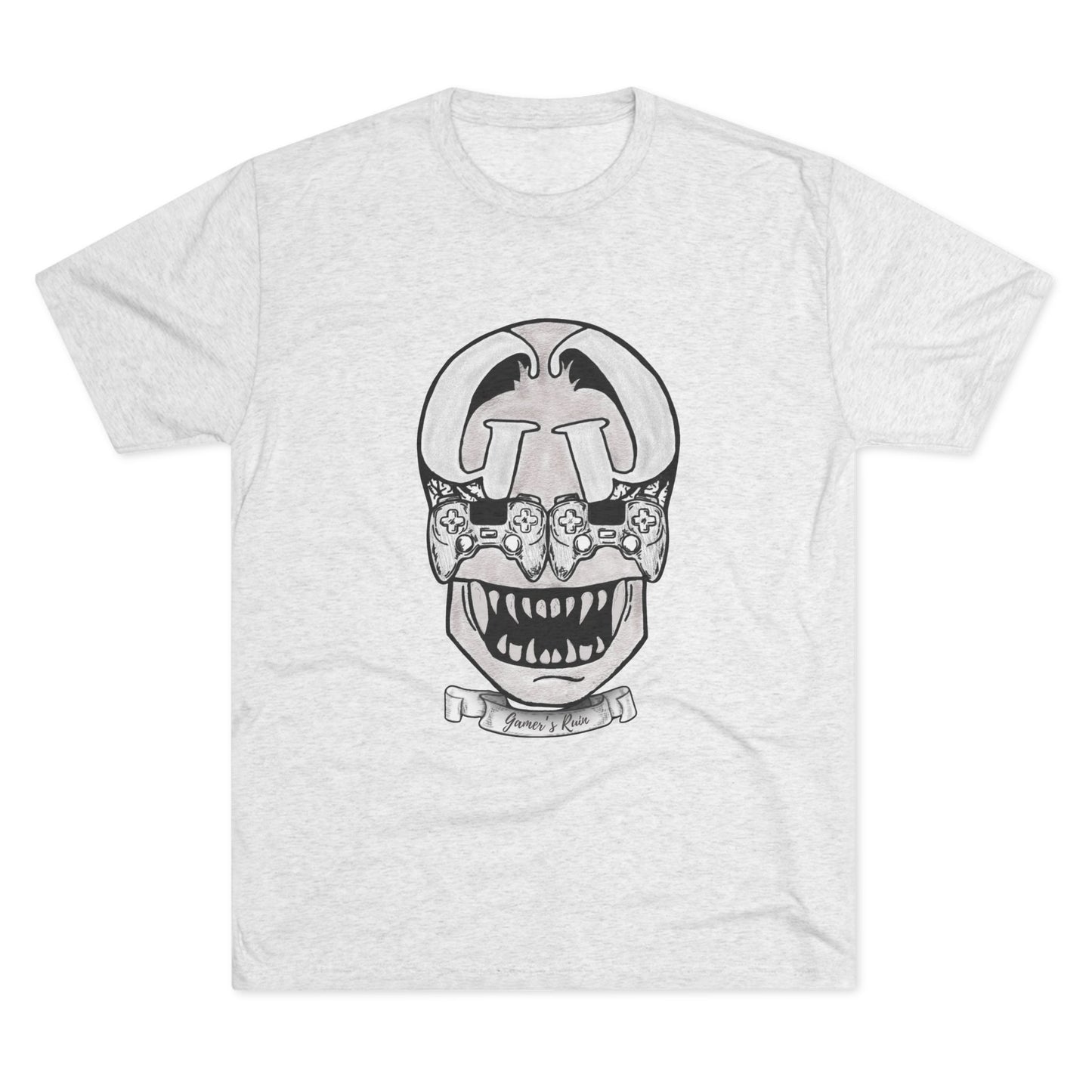 Gamers Ruin Unisex Tri-Blend Crew Tee