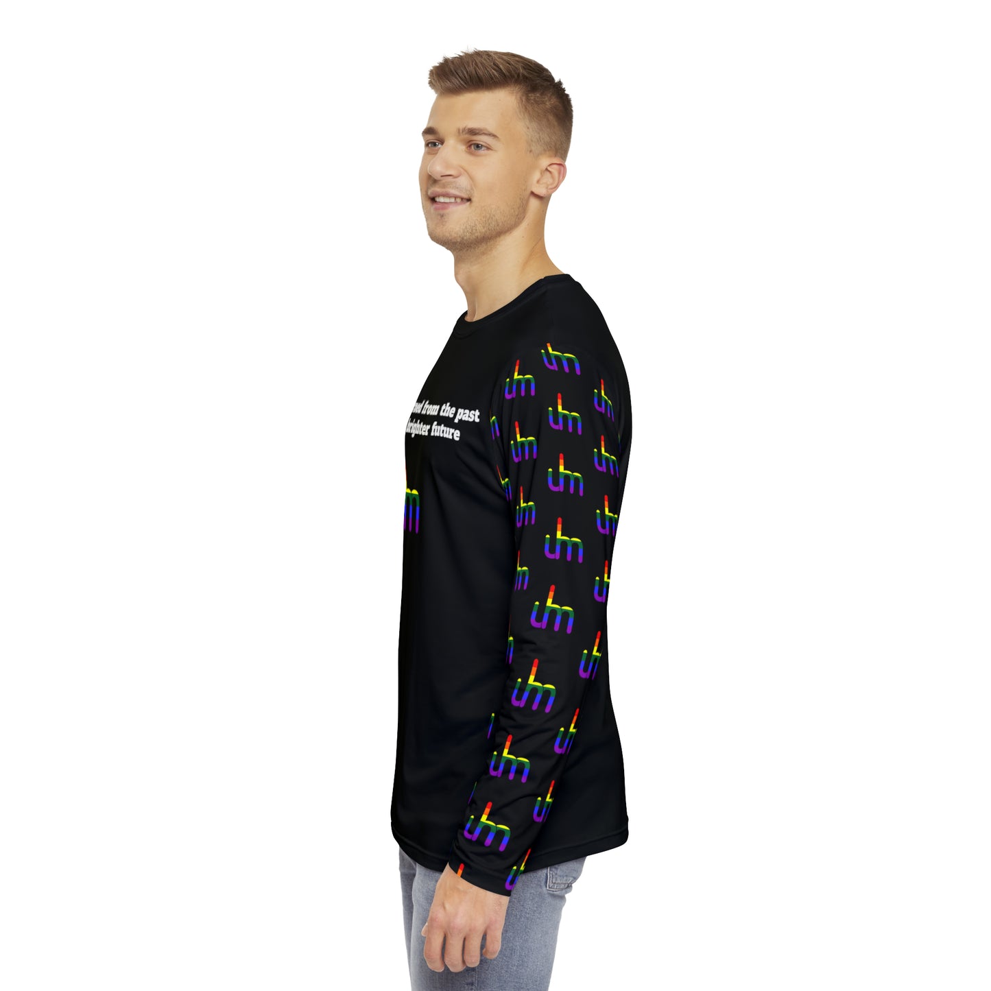 UHM Rainbow Men's Long Sleeve Shirt