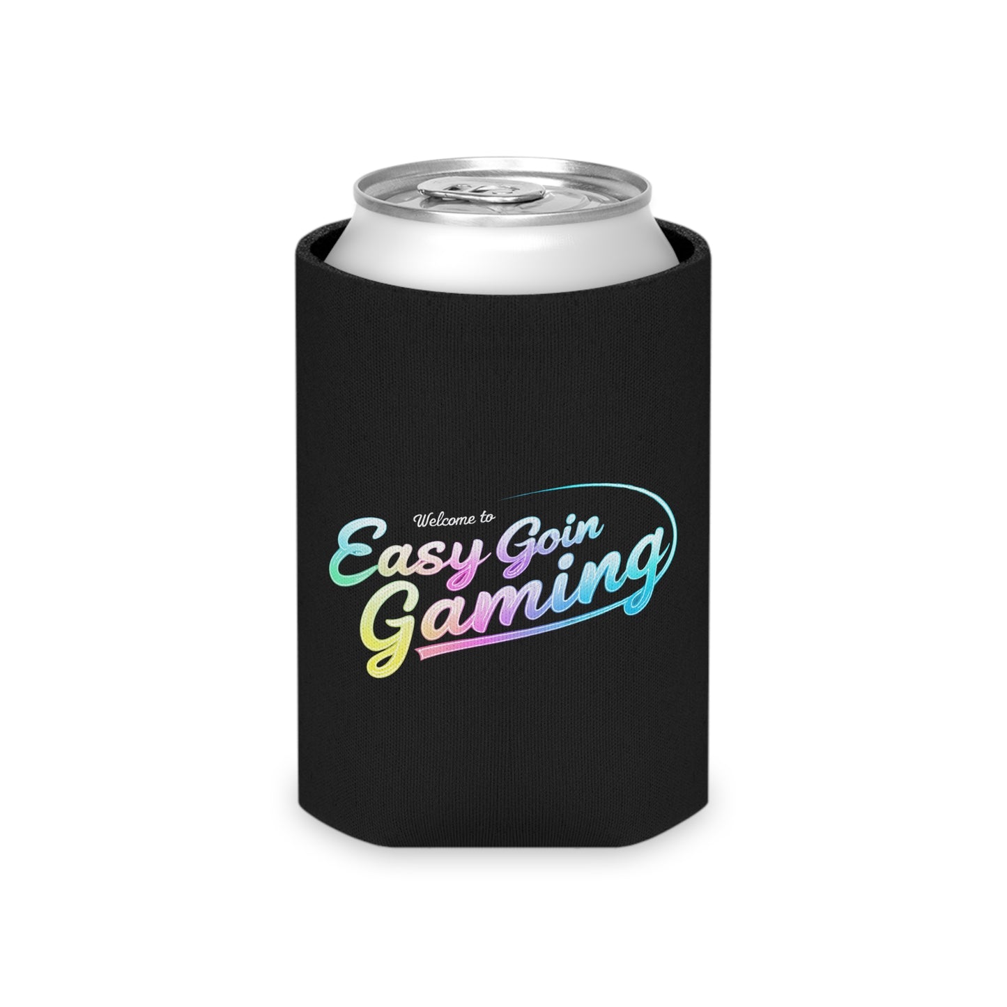 "Easy Goin Gaming" Neon Retro Drink Koozie