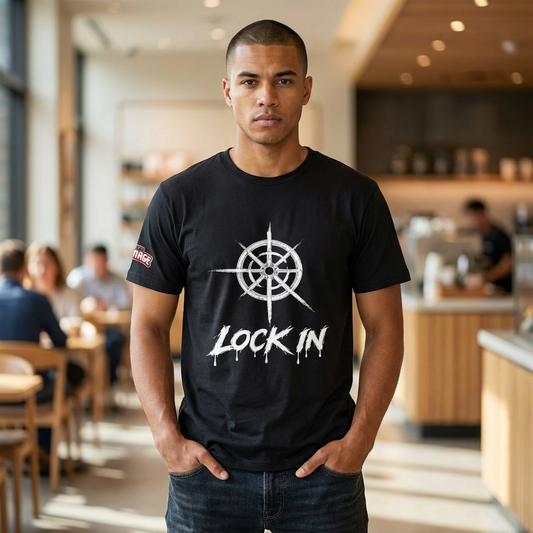 Lock In Esports T Shirt - Black