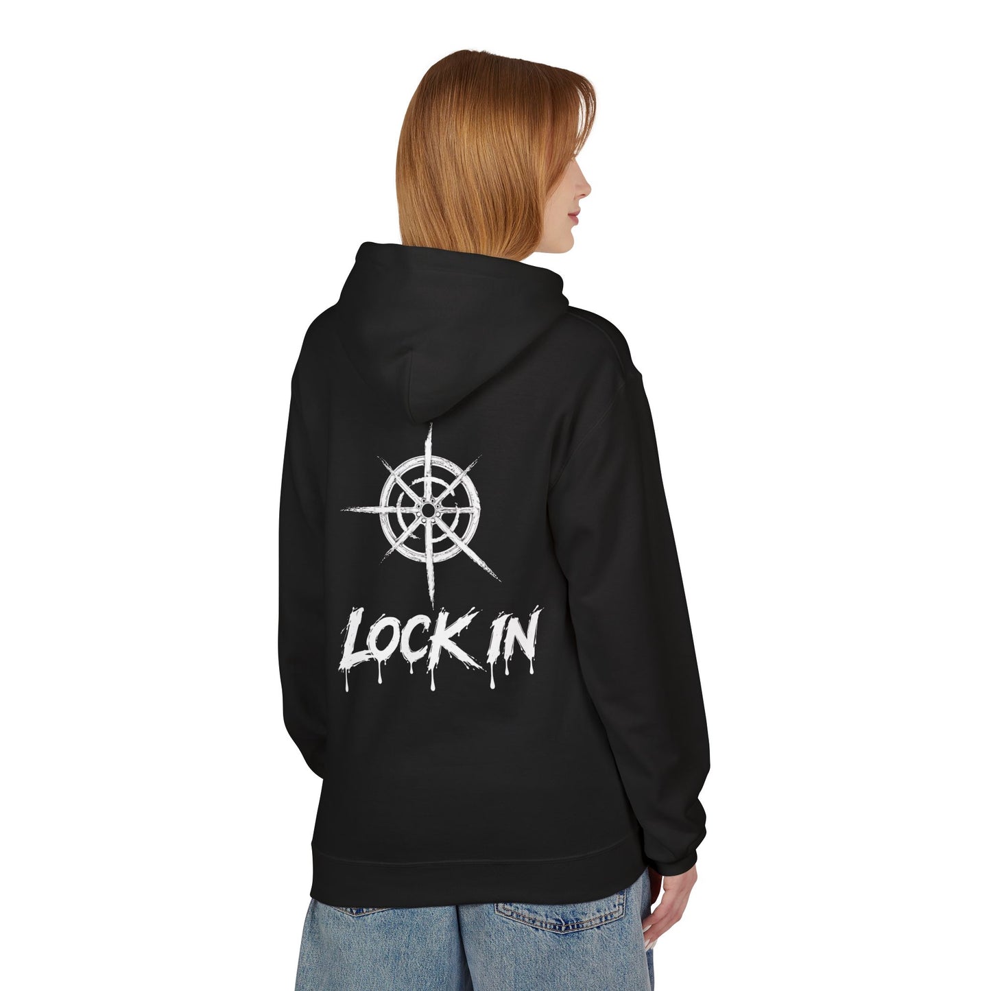 LOCK IN - White Logo