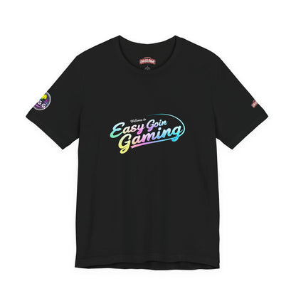 Official Welcome to Easy Goin Gaming E.G.G. shirt