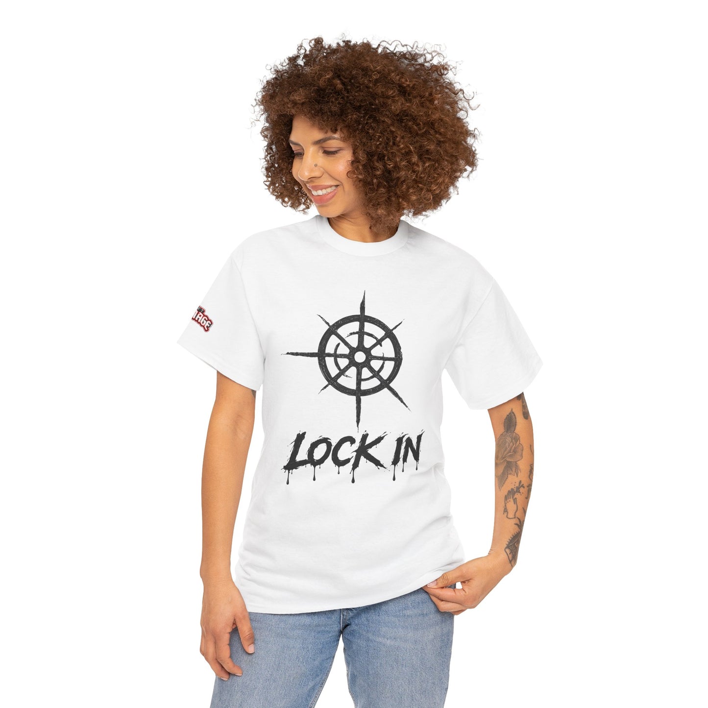 Lock In Esports T Shirt - White