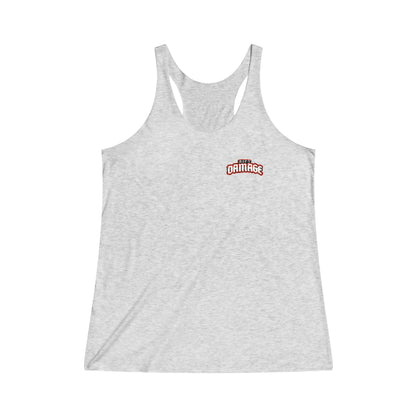Rift Damage Women's Tri-Blend Racerback Tank