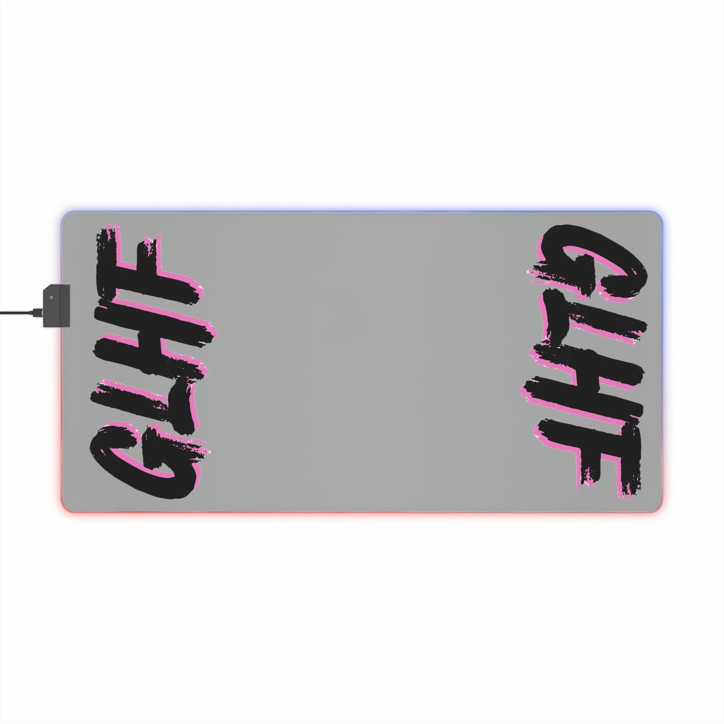 PINK GLHF LED Gaming Mouse Pad