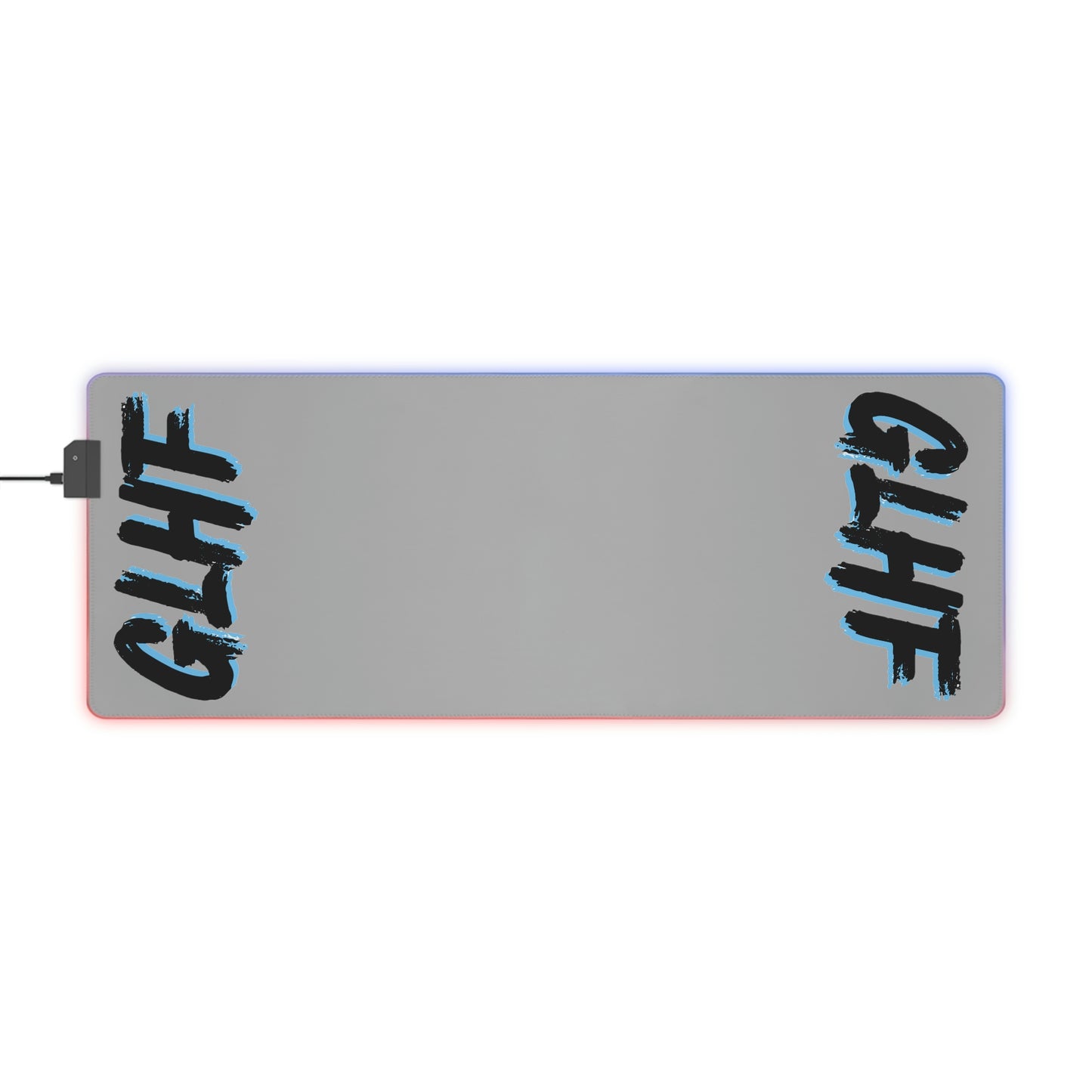 BLUE GLHF LED Gaming Mouse Pad