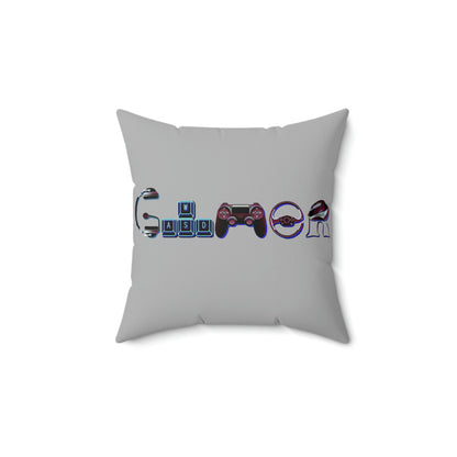 G.A.M.E.R. Pillow Grey