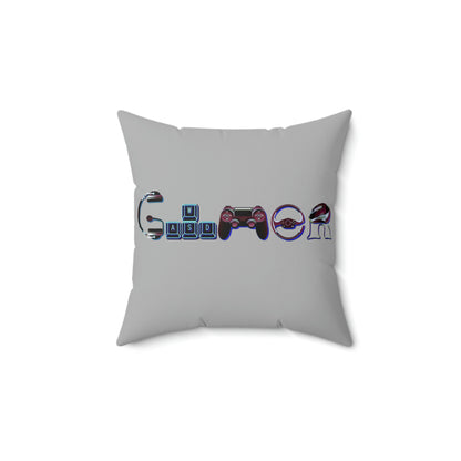 G.A.M.E.R. Pillow Grey