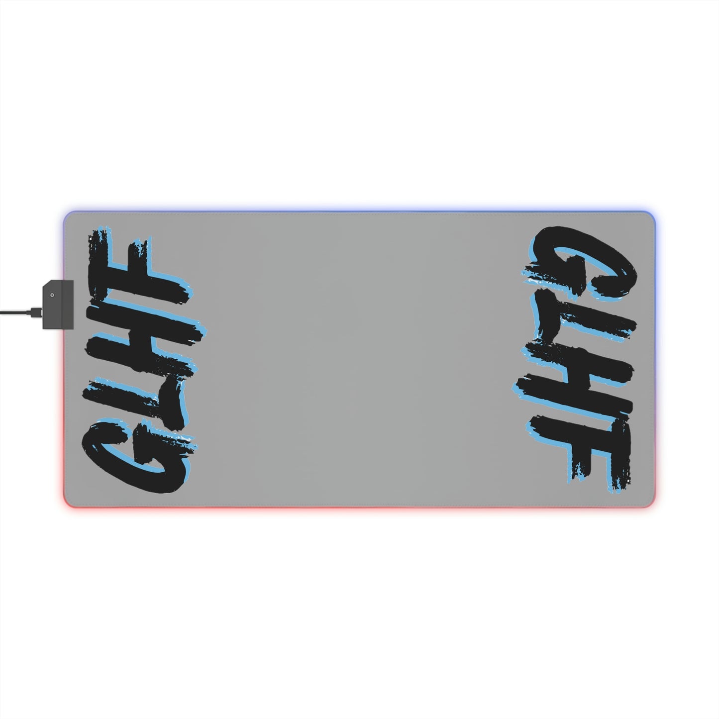 BLUE GLHF LED Gaming Mouse Pad