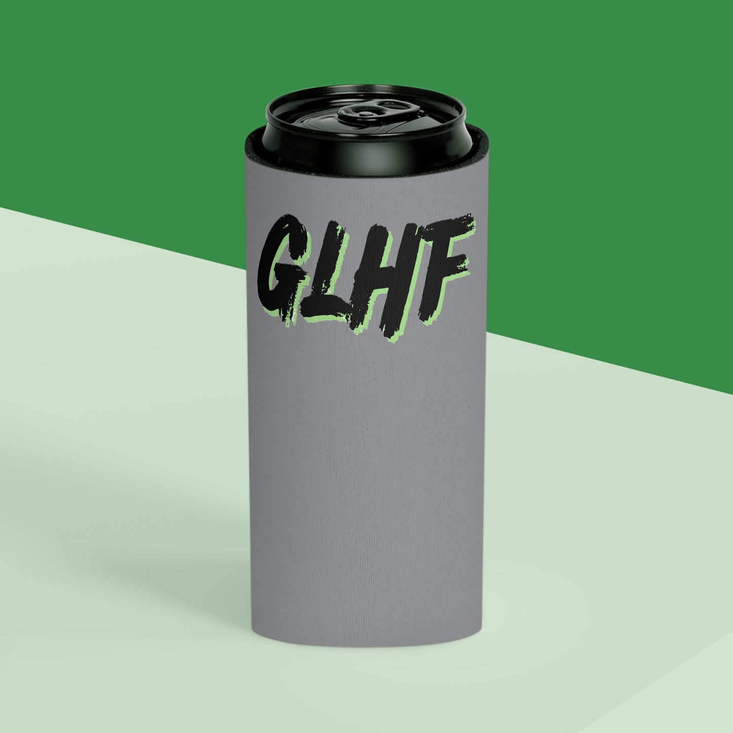 GREEN GLHF  Can Cooler