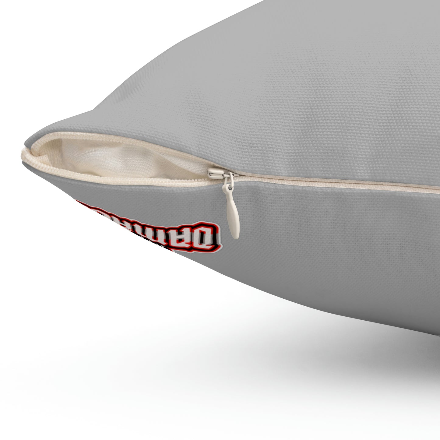 GLHF Pink Polyester Square Pillow