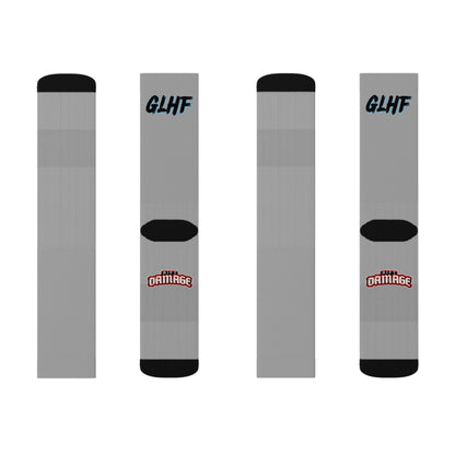 GLHF Blue Socks