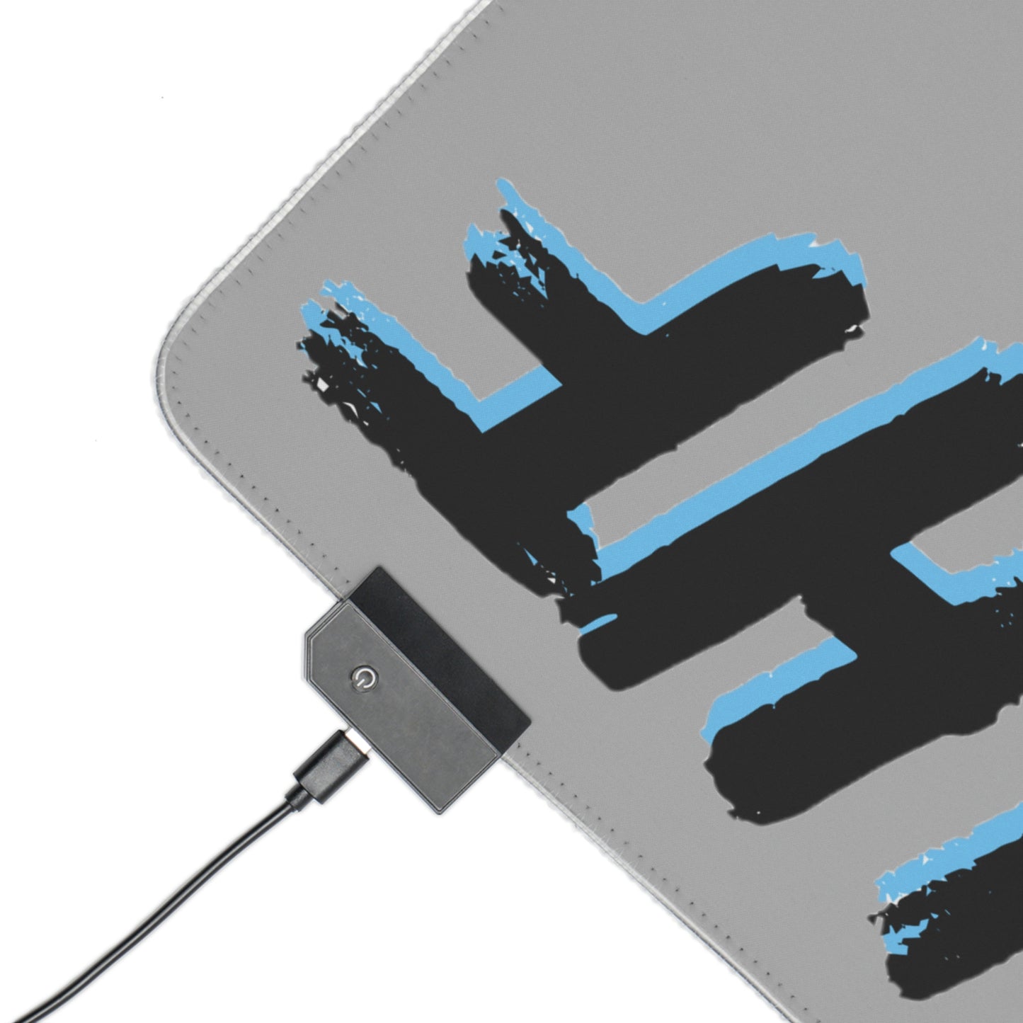 BLUE GLHF LED Gaming Mouse Pad