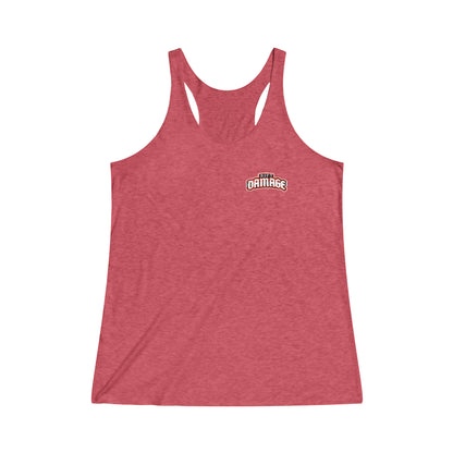 Rift Damage Women's Tri-Blend Racerback Tank