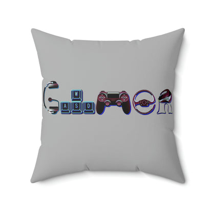 G.A.M.E.R. Pillow Grey