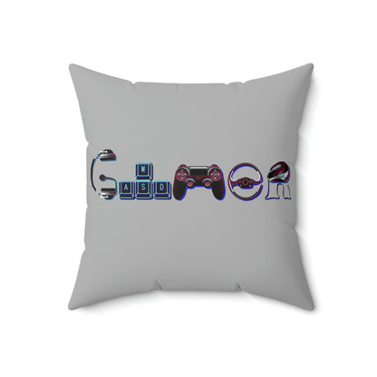 G.A.M.E.R. Pillow Grey