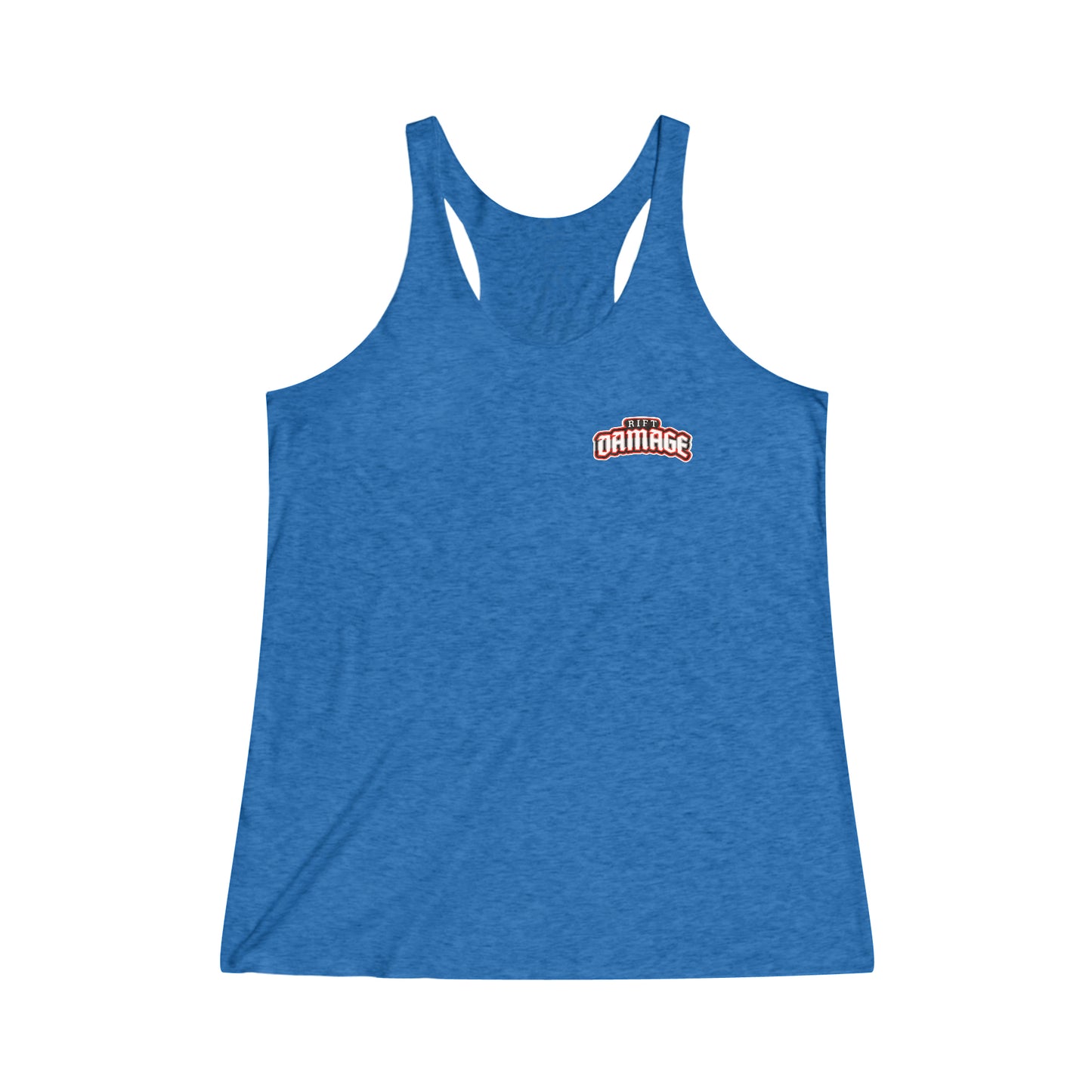Rift Damage Women's Tri-Blend Racerback Tank